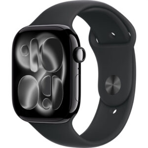 Apple Watch Series 11 42mm Jet Black Aluminium Case ( Черный Глянец )