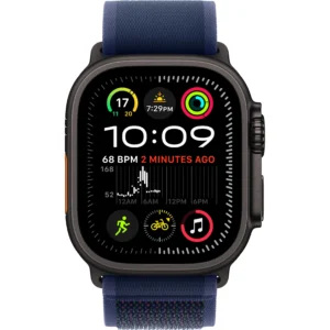 Apple Watch Ultra 2 49mm Black Titanium Blue Trail Loop