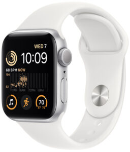 Apple Watch SE (2nd Gen) 44mm Silver Aluminum Case