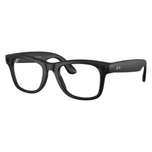 Умные очки Ray-Ban Wayfarer RW4008 Shiny Black / G15 Green (L) 601/7150