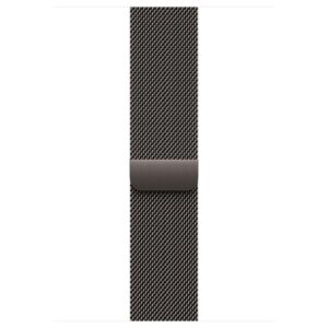 Apple Watch Series 11 46mm Slate Titanium Case with Slate Milanese Loop