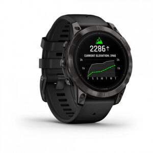 Часы Garmin Epix Pro (Gen 2) Sapphire Edition 47mm Carbon Gray DLC Titanium Black Band ( Черный Ремешок ) Артикул: 010-02803-11