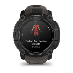 Часы Garmin INSTINCT 3 50 мм AMOLED BLACK Charcoal Band арт. 010-03020-00