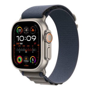 Apple Watch Ultra 2 49 mm Titanium Case Blue Alpine Loop (Ремешок Синий)