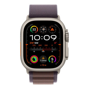 Apple Watch Ultra 2 49 mm Titanium Case Indigo Alpine Loop (Ремешок Индиго)