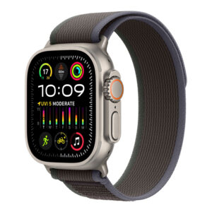 Apple Watch Ultra 2 49 mm Titanium Case Blue / Black Trail Loop (Ремешок Синий / Черный)