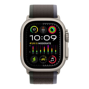 Apple Watch Ultra 2 49 mm Titanium Case Blue / Black Trail Loop (Ремешок Синий / Черный)