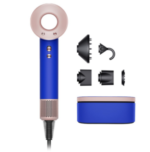 Фен Dyson Supersonic HD07/HD08 Blue/Blush ( Ярко-синий / Розовый ) С Кейсом