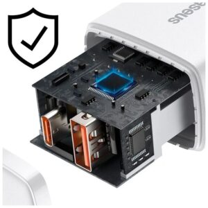 Зарядное устройство Baseus 20W USB + Type-C 2в1
