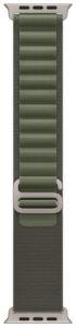 Apple Watch Ultra 49 mm Titanium Case Green Alpine Loop