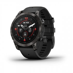 Часы Garmin Epix Pro (Gen 2) Sapphire Edition 47mm Carbon Gray DLC Titanium Black Band ( Черный Ремешок ) Артикул: 010-02803-11
